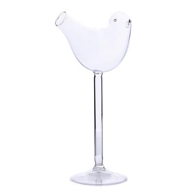 Průhledný koktejl ve tvaru ptáka Glasseshigh Shed sklenice na víno sklenice na pití