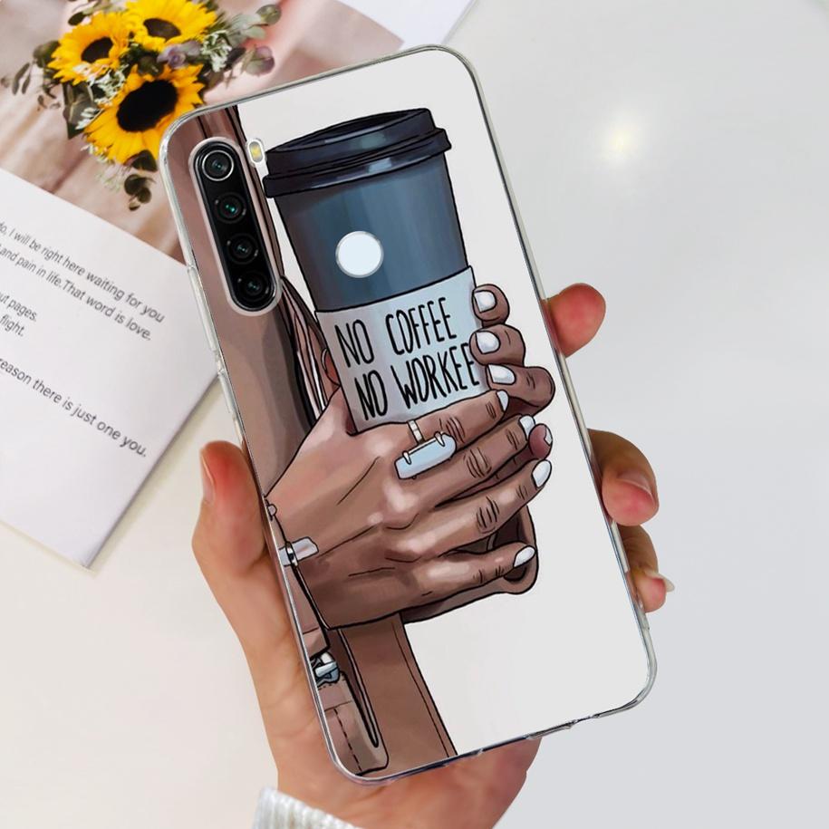 For Cover Xiaomi Redmi Note 8T Note 8 2021 Case Popular Marble Clear Silicone Soft Funda For Xiaomi Redmi Note 8 Pro Note8 Coque
