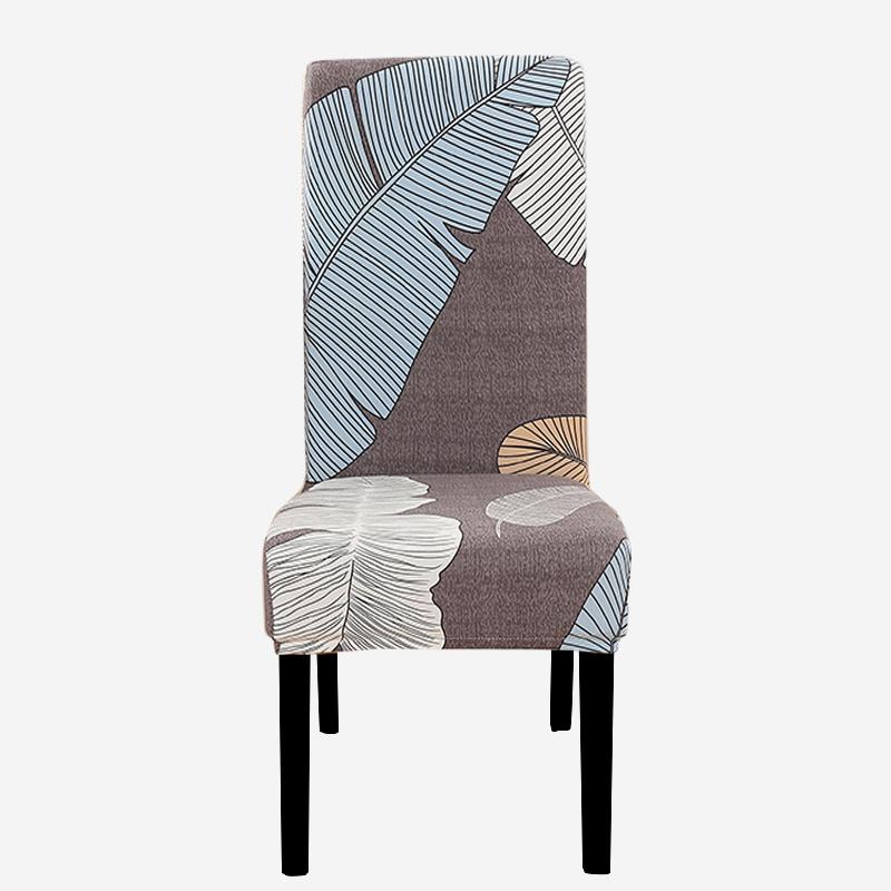 

Чохли на стільці з принтом. Еластичні накидки на кухонні сидіння. Еластичні чохли на стільці зі спандексу для їдальні, весілля, готелю, банкету, які можна прати, 1 шт. Universal