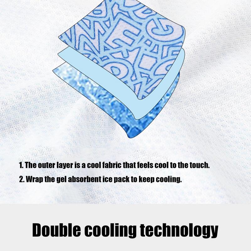Dog Instant Cooling Bandana Dog Cooling Neck Wraps Ice Scarf Reusable Soft Wrap Neck Cooler For Small Medium Large Breeds Heat