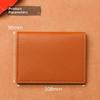 Ultra-Thin Small Bank Card Multi Card Slot Card Holder Wallet Women Men Credit Card Bag Male Card Holder Solid Leather Wallet