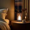 Rechargeable Sensor LED Candle Light Dimmable LED Lamp New Flameless Wick Light  Bedroom