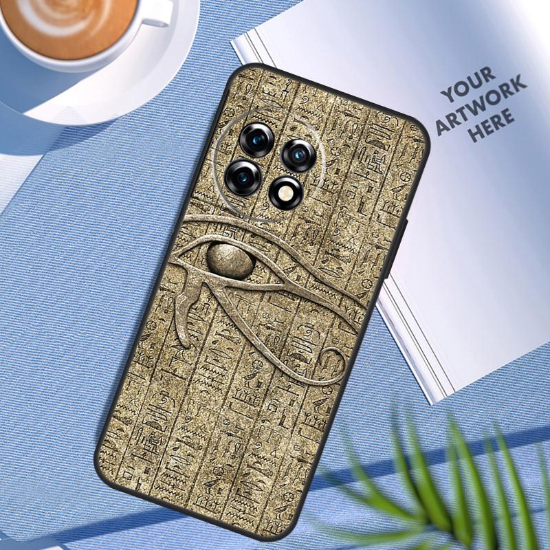 Sacred Eye of Horus Egypt Fresco Case For OnePlus Nord CE 3 Lite 2 2T N10 N20 OnePlus 12R 10T 9RT 10R 8 9 10 Pro 11 12 Cover