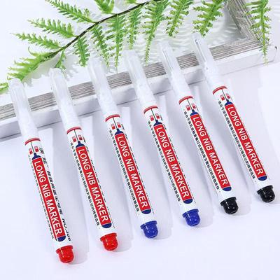 Marqueur imperméable Aowa à pointe longue pour circuit, travail du bois et marquage de carrelage