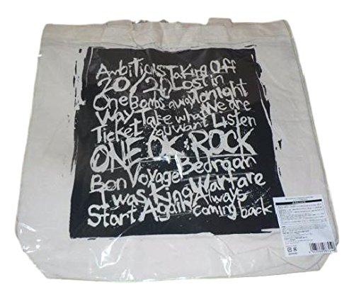 ONE OK ROCK 2017 JAPAN TOUR Official Goods Tote Bag “Ambitions” (NATURAL)