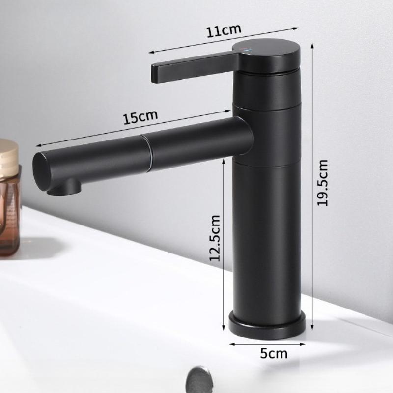 Basin Faucets Brass Bathroom Faucet Vessel Sinks Mixer Vanity Tap Swivel Spout Deck Mounted White Color Washbasin Faucet