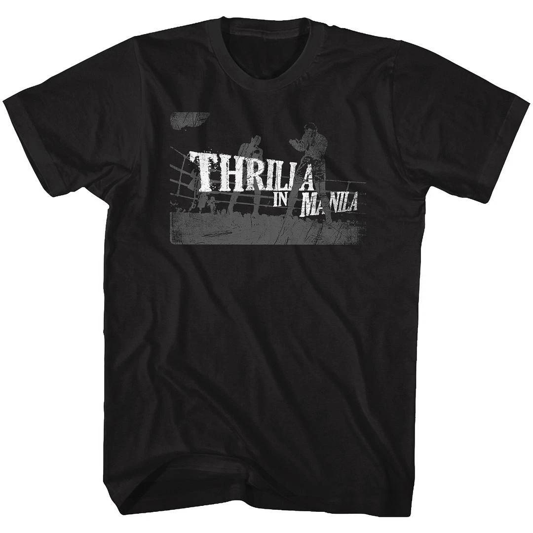 Muhammad Ali Thrilla In Manila Black Icon Children s T-shirt 100