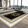 Europe Style Carpet for Living Room Abstract Sofa Table Side Area Rug Luxury Geometric Bedroom Decoration Rug Non Slip Floor Mat