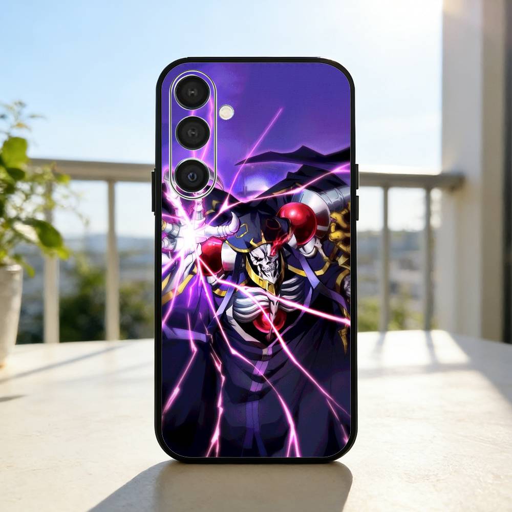Anime O-Overlord  Phone Case For Samsung  A73,72,71,53,52,51,22,91,80, Soft Black Cover Samsung a72