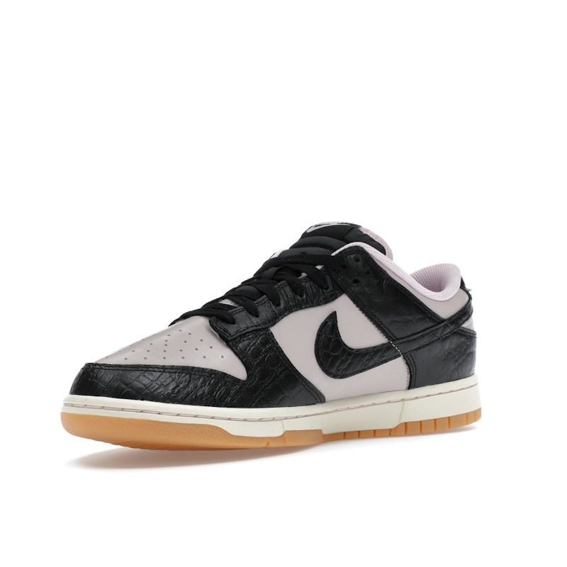 Nike Dunk Low Black Platinum Violet Croc Unisex Sneakers Purple Pink-Foam Coconut-Milk HF9191-001