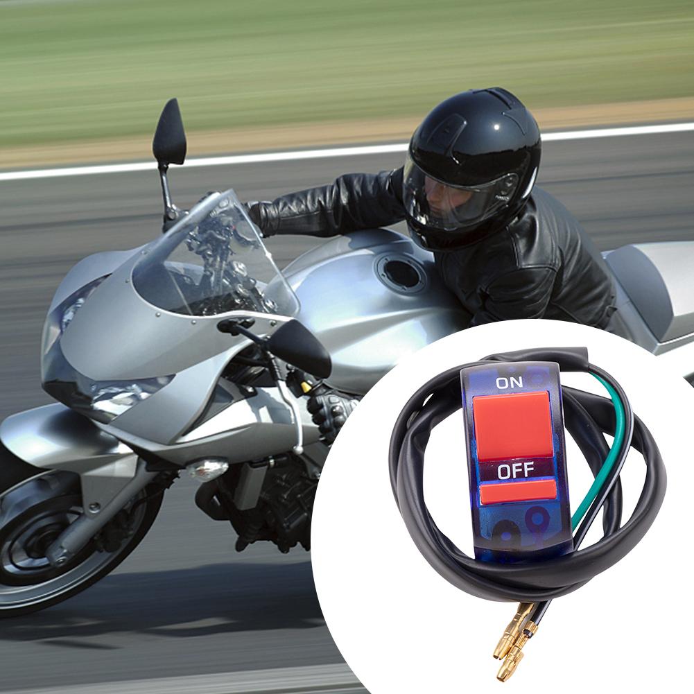 ON/OFF Button Handlebar Modified Headlight Switch Headlight Flameout Handlebar Button for ATV Bike Motorcycle Accessories