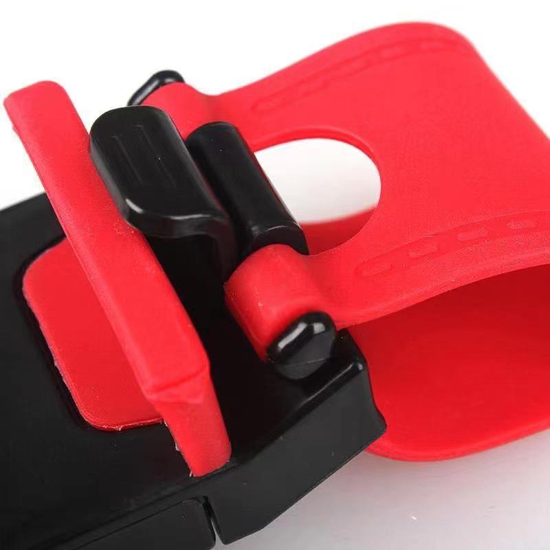 Silicone Steering Wheel Phone Holder - Universal Car Bracket
