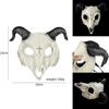 Unique Pu Goat Mask For Halloween Parties Fun And Playful Costume Accessory For Kids