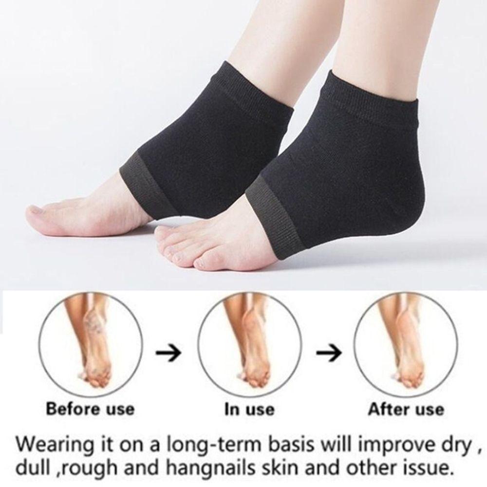 

Moisturizing Heel Gel Socks Silicone Shoe Pads New Heel Protective Cover Skin Care Tools