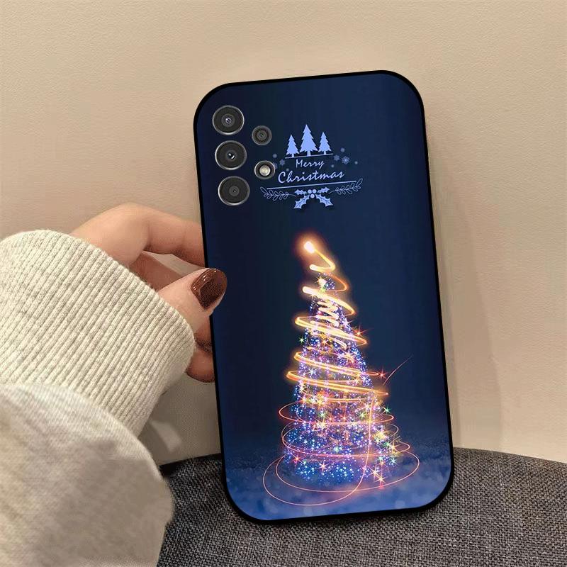 Christmas Phone Case For Samsung Galaxy A22 A32 A52 A13 A23 A33 A53 A14 A24 A34 A54 4G 5G Soft TPU Silicon Protective Case Cover