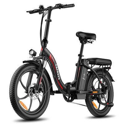 Electric Bike FAFREES 20" 250W Motor City Ebike 36V 18AH Top Speed 25Km/h Max Range 130Km Load 130Kg F20