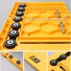 Handle Hole Locator Door Handle Knob and Pull Installation Jig and Shelf Pin Jig Boring Hole 5/6mm Drill Guide Woodworking Tools