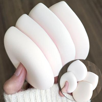 3Pcs/Set Makeup Sponge Soft Leather Air Cushion Foundation Cosmetic Puff Wet Dry Use Makeup Cotton Make Up Puff Set Makup Tools