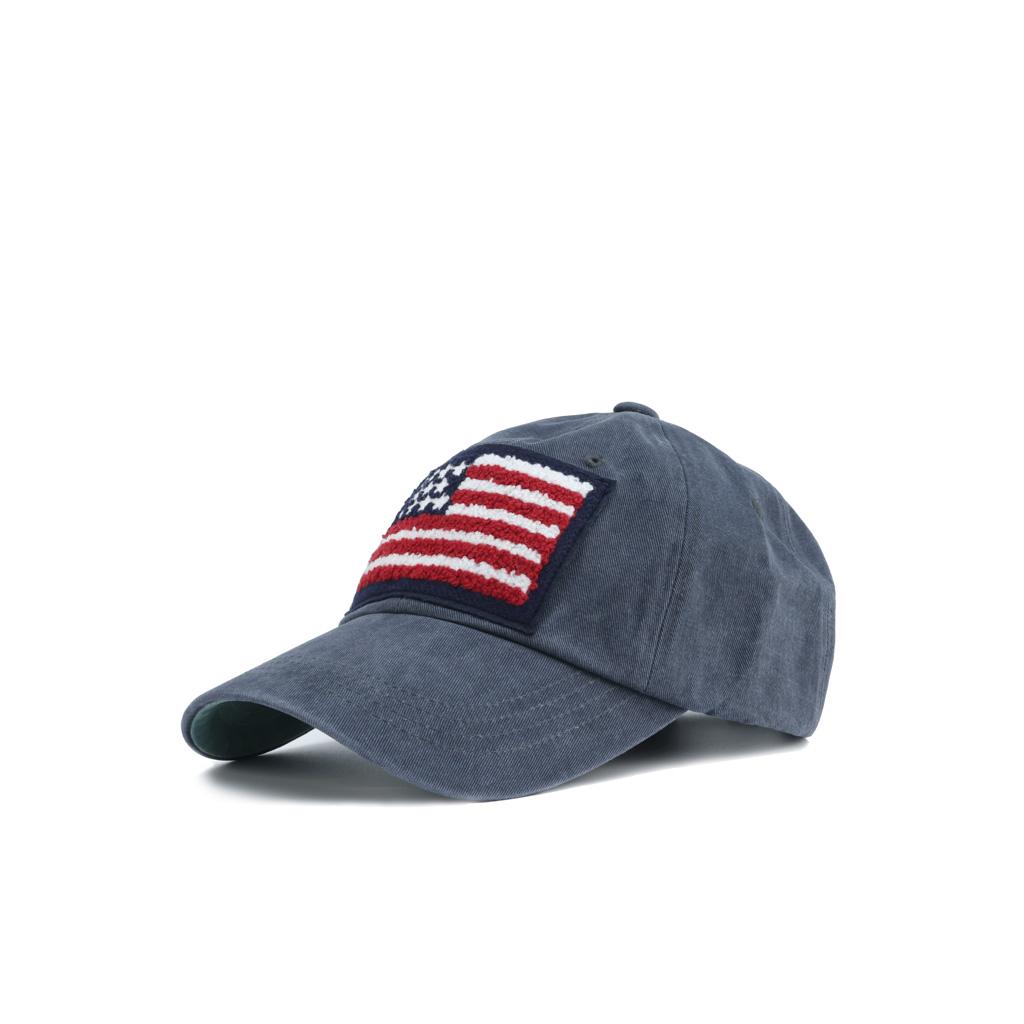 Jaejeuaenba Usa Cap - Vintage Navy