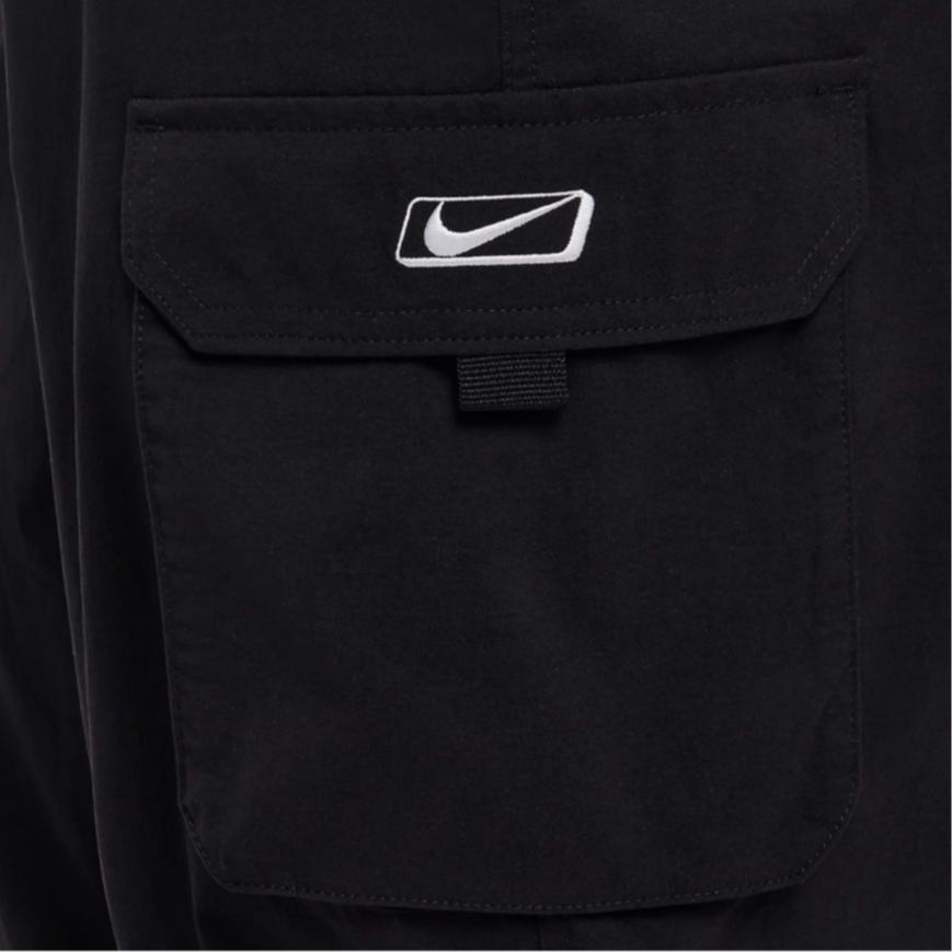 Nike Loose Comfortable Breathable Cargo Pants Unisex pants Black White HQ2972-010