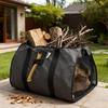 Firewood Carrier Heavy Duty Large Portable Storage Wood Tote Firewood Carrying Bag For Indoor Outdoor Camping Campfire Stove