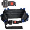 Heavy-Duty Transfer Gait Belt for Seniors with Metal Buckle, Multiple Padded Handles, Adjustable Patient Assist Belt Fit Waist 32-53 inch