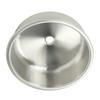 RV Round Sink Wash Basin 304 Stainless Steel 400x400x160mm Rust Resistant Large Capacity for Yacht M