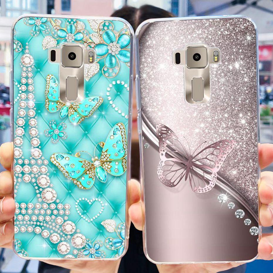 Cute Case For Asus ZenFone 3 ZE520KL ZA520KL Soft Silicone TPU Protective Cover For Asus Z017D Z017DA Z017DB Phone Cases 5.2"