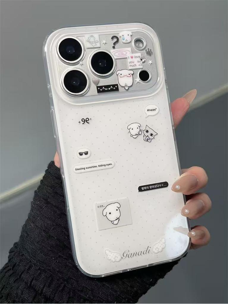 Polka dot puppy iPhone11 mobile phone case new Apple 11promax anti-drop 11/11/11 niche 11 all-inclusive