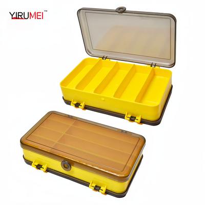 Double-Sided Tackle Box Fake Bait Lure Hook Storage Box Fishing Accessories Tool Storage Box Carp Wobbler Fishing Supplies