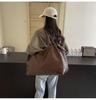 Fashion Woven Large-capacity Tote Bag Women's 2024 New Simple and Versatile Short-haul Shoulder Travel Bag Tide