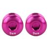 2PCS Aluminum Alloy Cycle Pedal Dust Cover M14 Thread Bike Pedal Screw Cover  Bike Pedal Protection