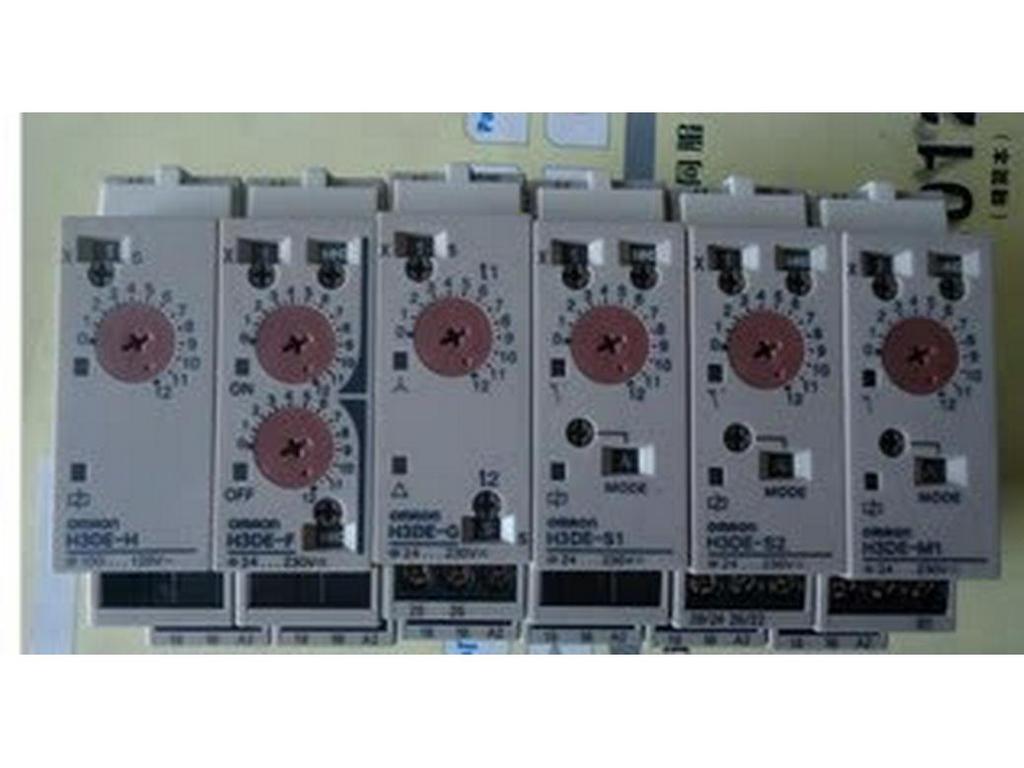 Genuine Omron Time Relays: H3DE-S2, H3DE-S1, H3DK-S2, H3DK-S1, H3CR-A8, H3CR-A