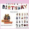 Anime Naruto Themed Birthday Party Ballon Banner Cake Topper Decoration Party