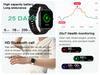 GT40 Smart Watch 1.83" Full Touch Fitness Smartwatch Heart Rate Blood Oxygen Sleep Monitor Waterproof Watch For Men Women