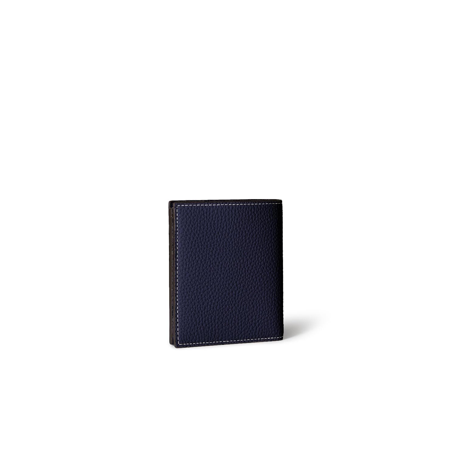 

All Bottarato Leather Bifold Wallet Wallet Finest Leather Genuine Leather Present New Life White Day [Bonaventura] (Shrink Leather) [Navy] Europe s Темно-синій