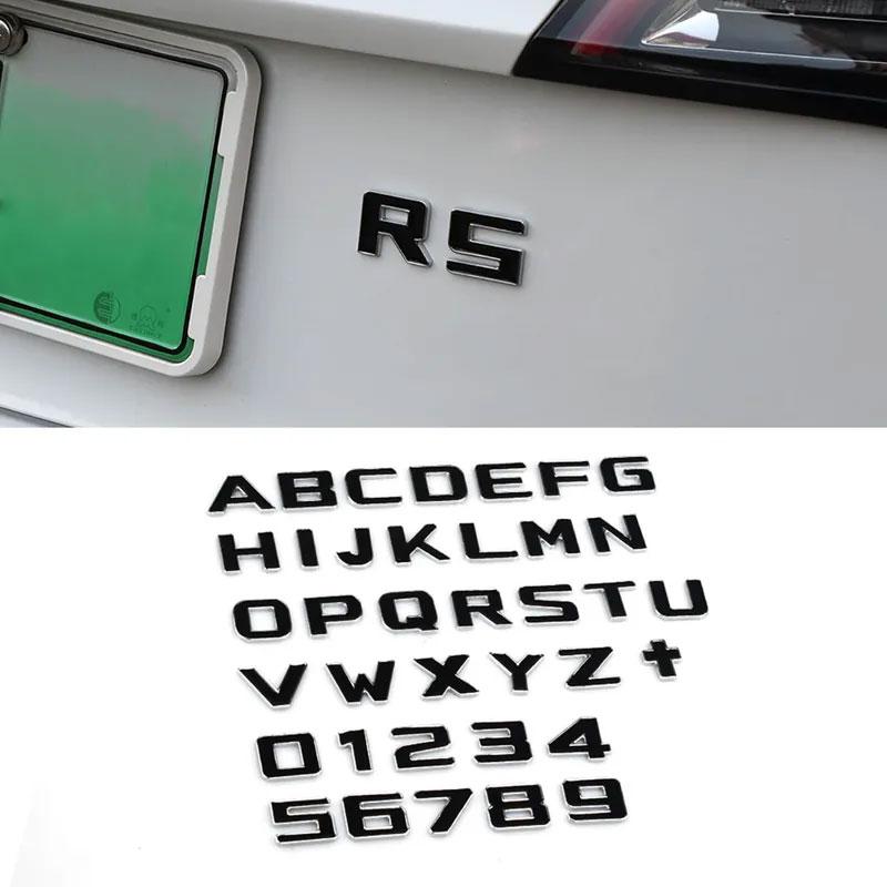 

DIY 3D Metal Letter Number 0-9 A-Z Glossy Car Emblem Name Badge Wall Decor Outdoor Universal Auto Motorcycle Decorative Stickers Love pattern червоний