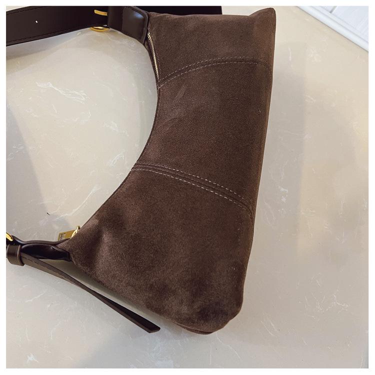 Women's Retro Large Capacity Crossbody Bag - New Textured Design, Versatile & Casual Daily Underarm Bag