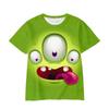 Nuova T-shirt Casual Estiva Carina con Fantasia Monster Inc Stampa 3D Top per Bambini Ragazze Ragazzi Cosplay Girocollo Manica Corta Abbigliamento