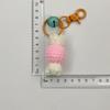 Handmade Halloween Pumpkin Crochet Keychains & Ornaments