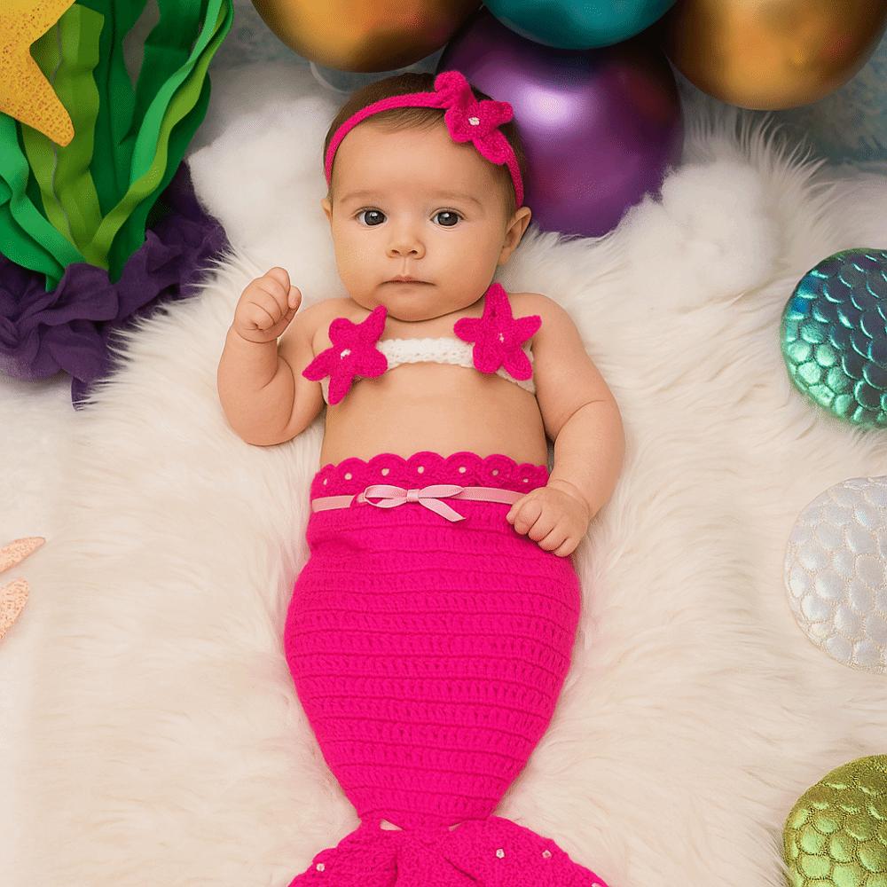 3 Stück/Set Handgefertigte Neugeborenen-Fotografie-Requisiten Kreative Baby-Foto-Requisiten Aufführungen