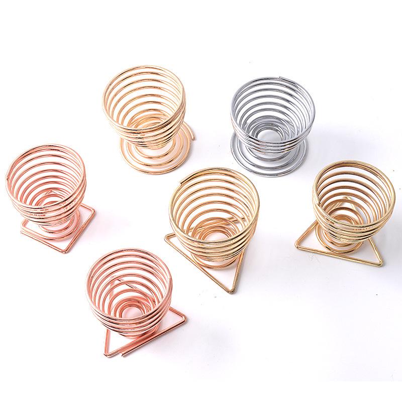 Creative Metal Makeup Sponge Drying and Storage Rack Stand