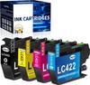 Lc422 Lc-422 Compatible Ink Cartridges Compatible For Brother Lc422Xl Lc 422 Lc-422Val For Brother Printer Mfc-J5340Dw Mf