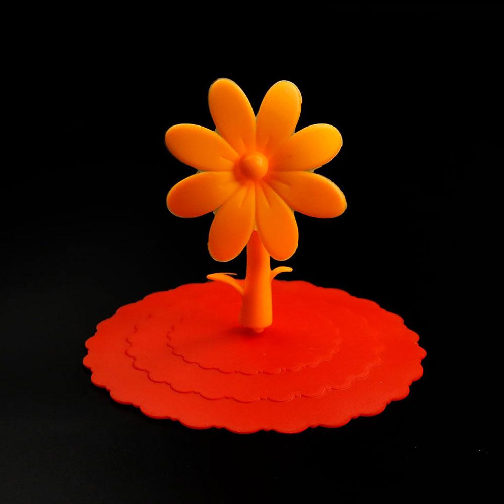 Silicone World Universal Dustproof Silicone Cup Lid Leak Proof Cup Cover Mug Ceramic Cup Handle Cup Lid Water Cup Accessories