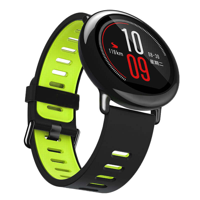 Wrist Strap 22mm Sports Silicone bands for Xiaomi Huami Amazfit Bip BIT PACE Lite Youth Smart Watch  Replacement Band Smartwatch