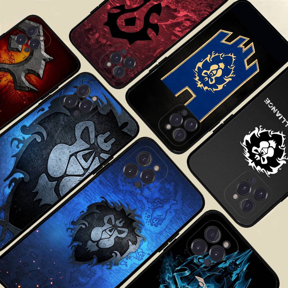Game World Of Warcraft Phone Case For IPhone 14 Plus 13 Mini 11 16 15 17 Pro Max Protection Shockproof