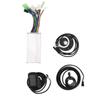 Bicycle Lithium Battery Conversion Kit 36V 48V 500W 22A Brushless Motor Controller EN06 Display Kit