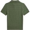 Polo Ralph Lauren Pullover Zopfmuster Baumwolle Gerippter Saum Kinder Kinderpullover 323962923-506
