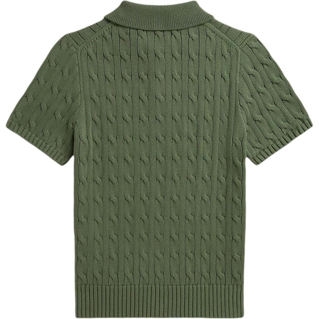 Polo Ralph Lauren Pullover Zopfmuster Baumwolle Gerippter Saum Kinder Kinderpullover 323962923-506