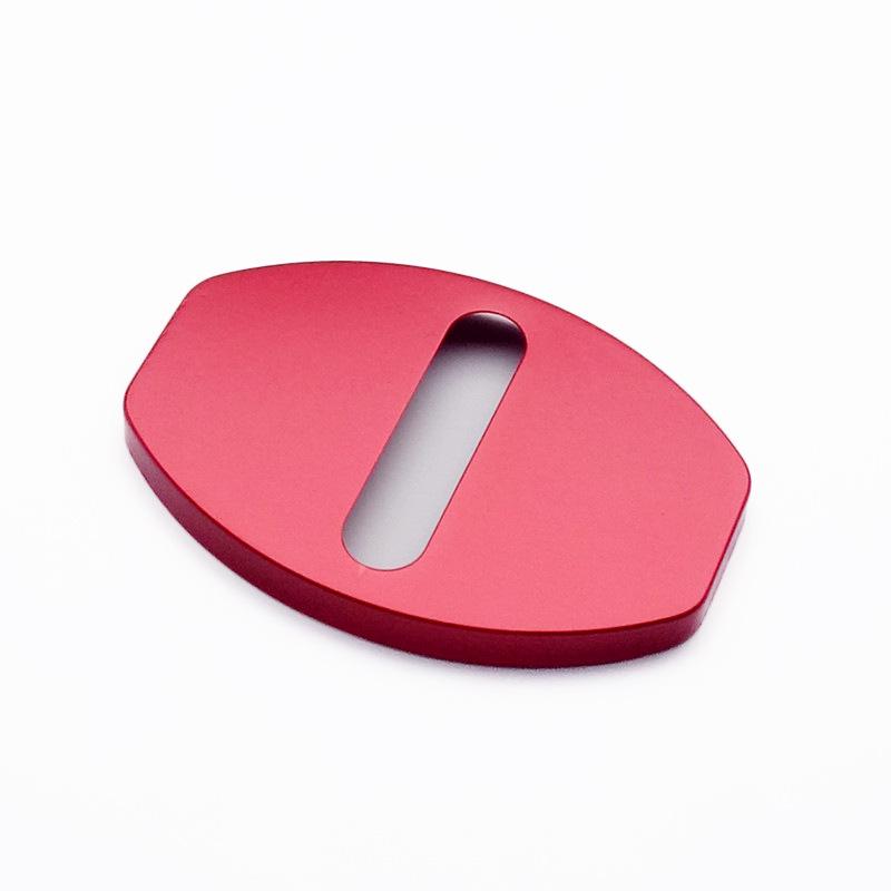 Tiguan, Touran, Teramont Car Door Lock Protective Anti-Rust Aluminum Cover - DIY Modification
